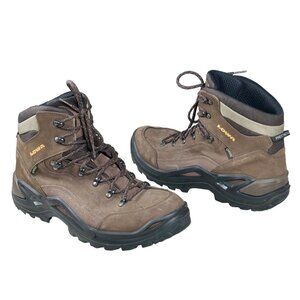 LOWA Men's Renegade GTX Mid Boots US 13 Sepia Brown Leather Hiking